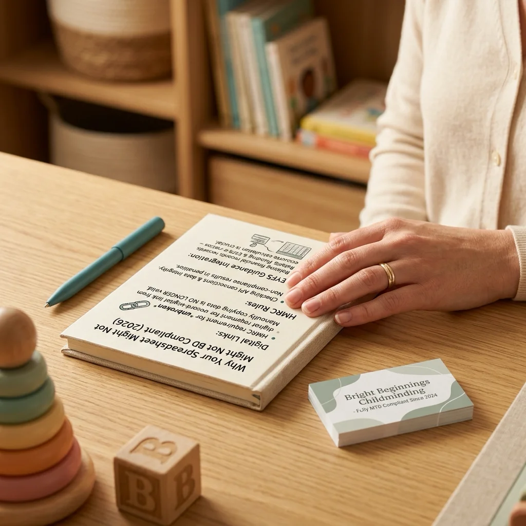 Why Your Spreadsheet Might Not Be MTD Compliant (2026): Digital Links, HMRC Rules, and EYFS Guidance