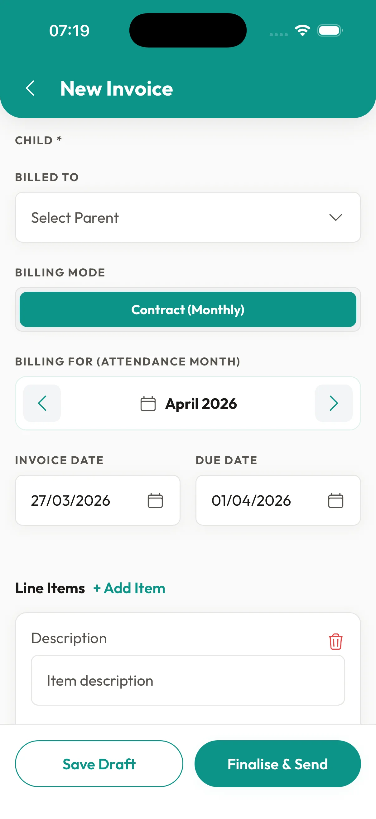 CONTRACT: The contract generation workflow