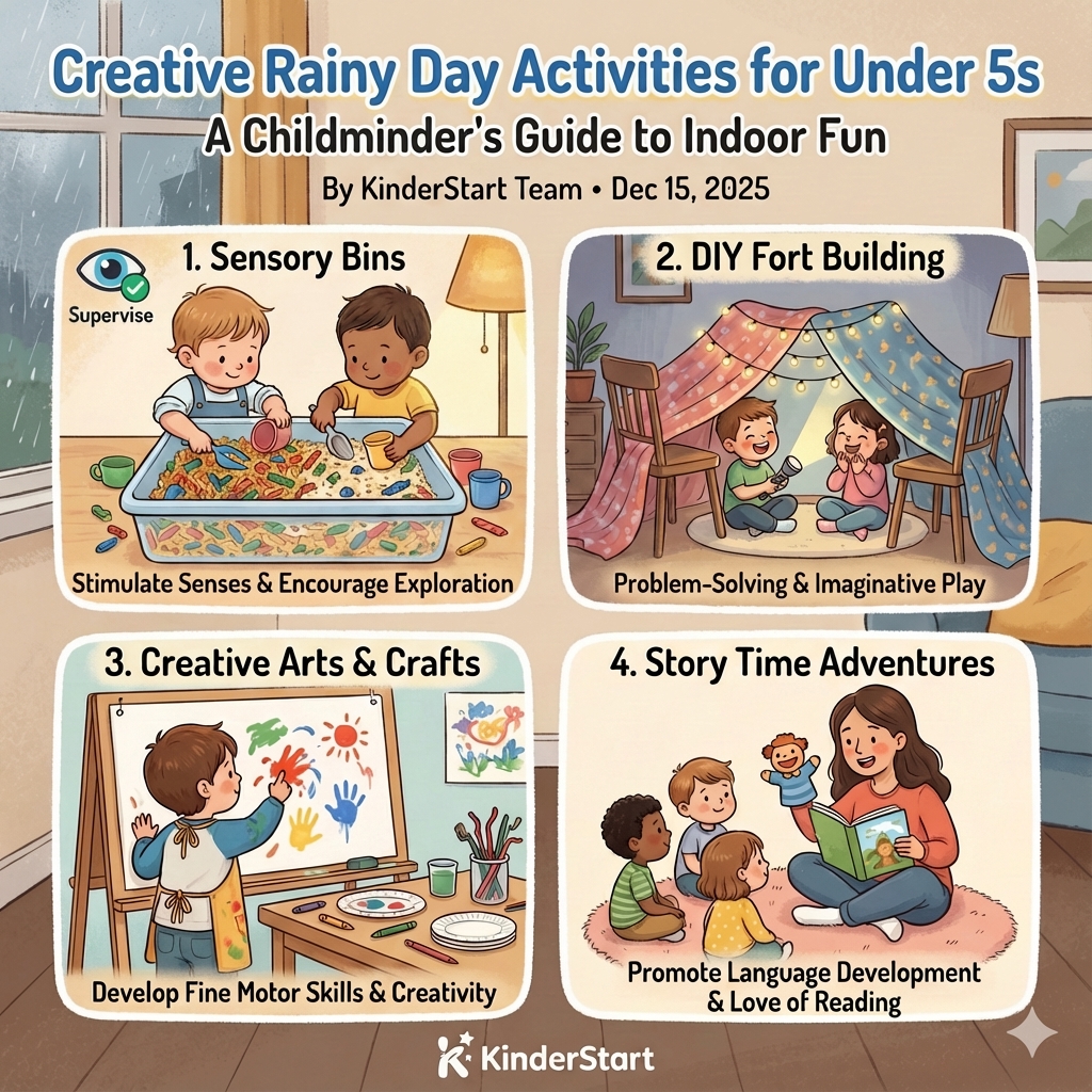 Creative Rainy Day Activities for Under 5s